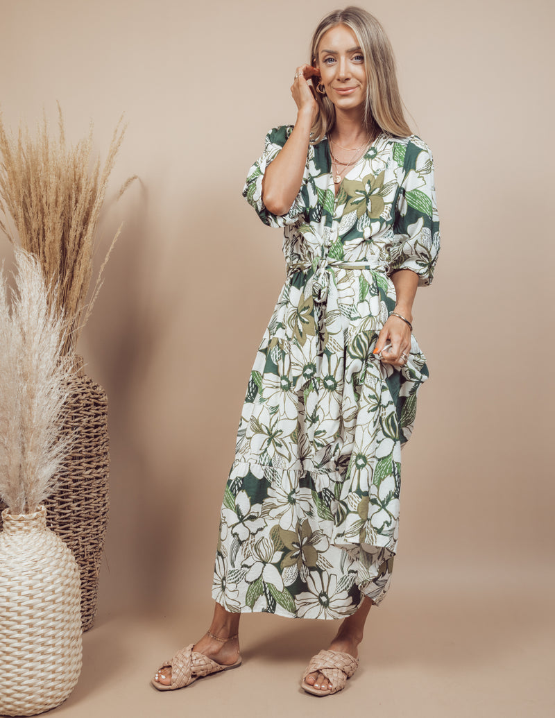 Audra Floral Dress