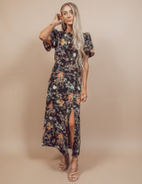 Night Bloom Floral Dress