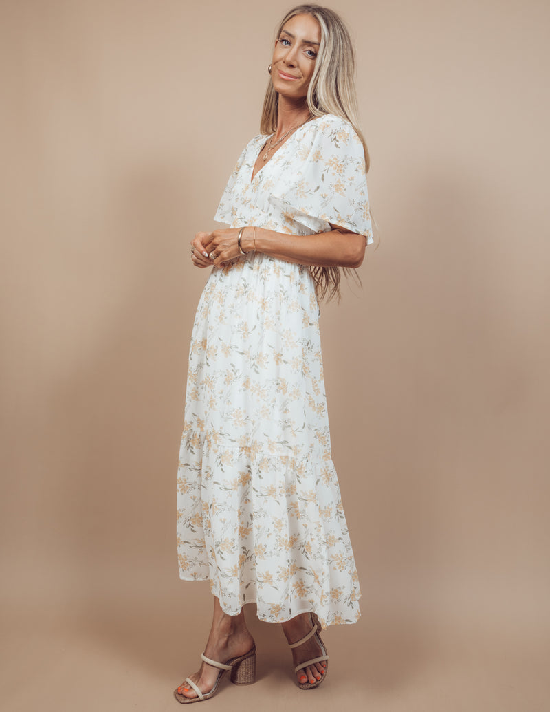 Karina Floral Midi Dress