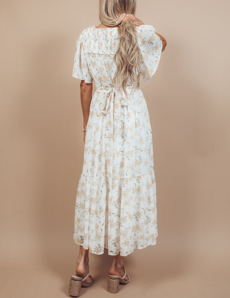 Karina Floral Midi Dress