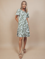 Safari Floral Dress