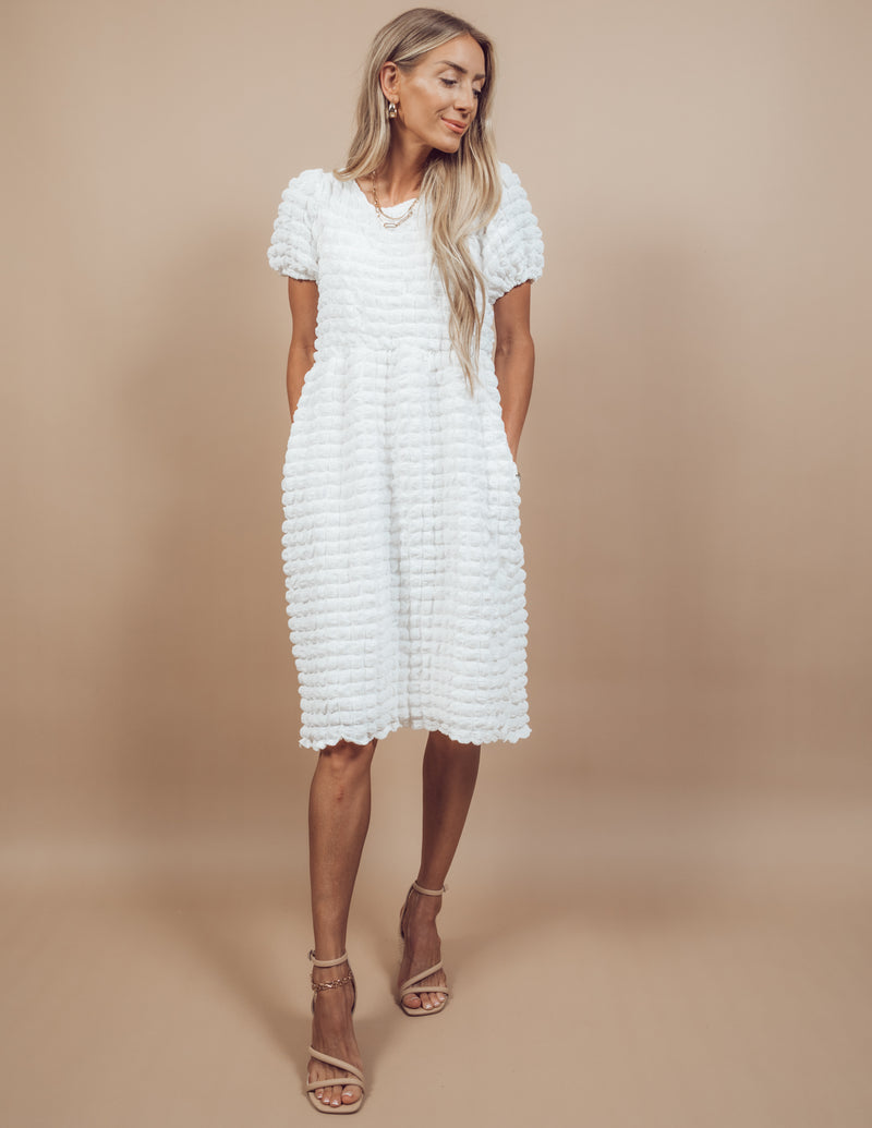 Alondra Textured Dress