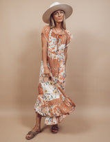 Kristina Floral Printed Dress