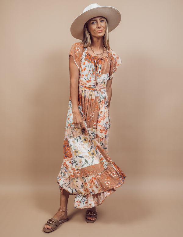 Kristina Floral Printed Dress