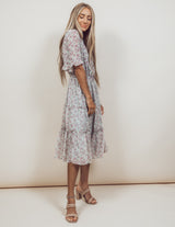 Cassia Printed Dress