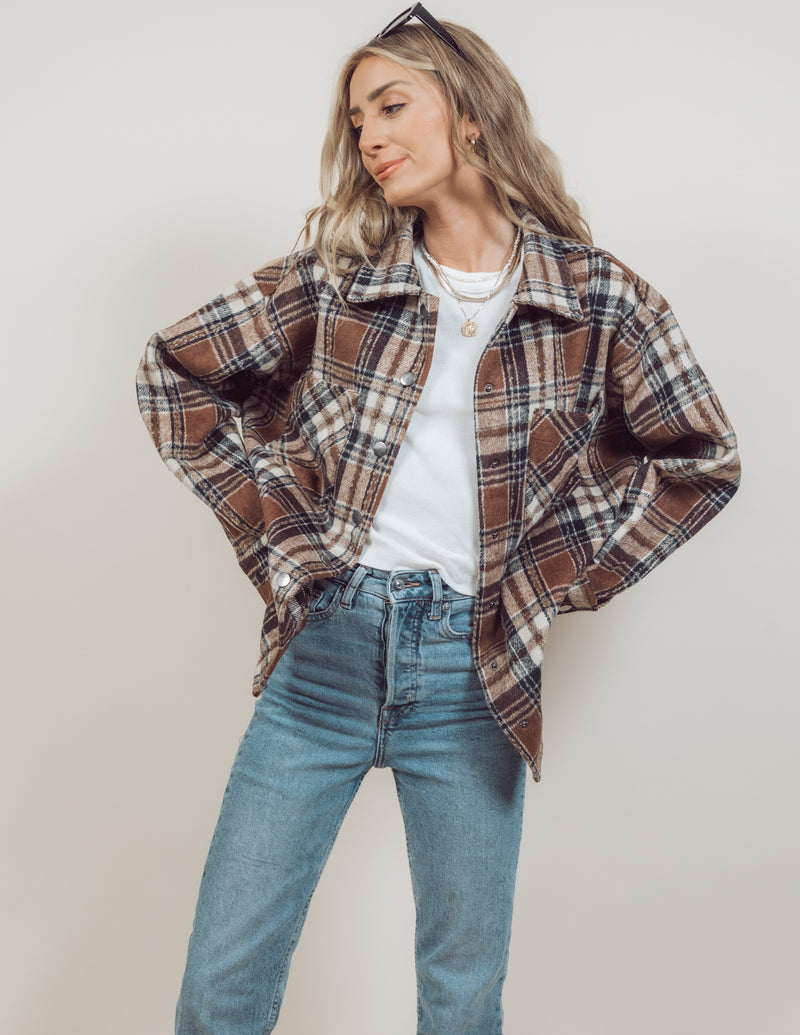 Elaine Plaid Overshirt