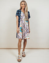 Colette Printed Dress