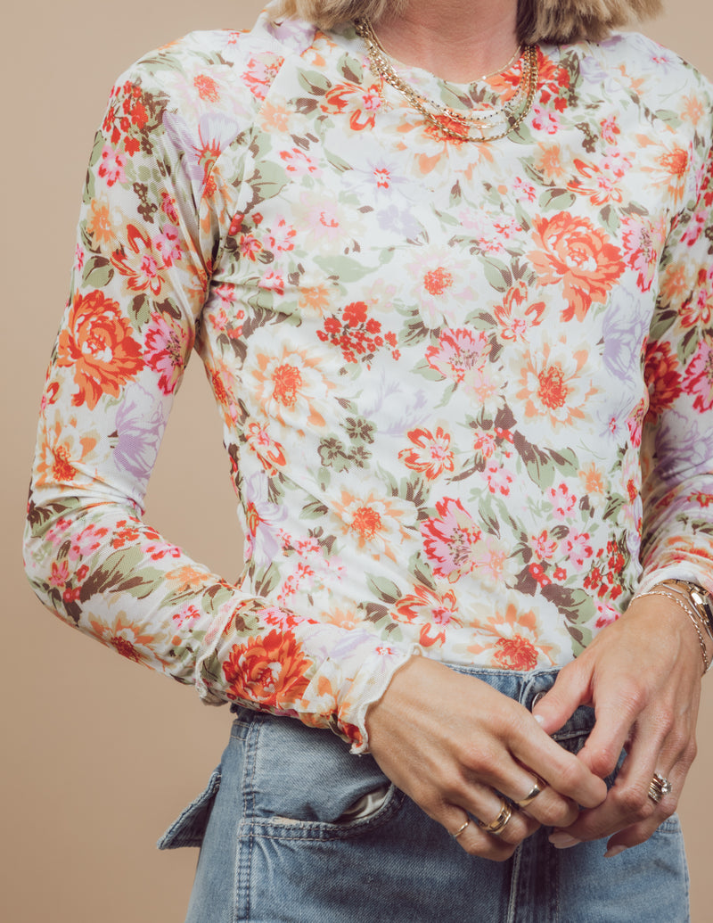 Carlotta Floral Top