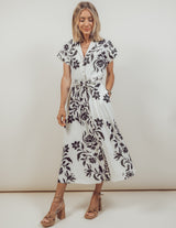 Bronwyn Printed Dress