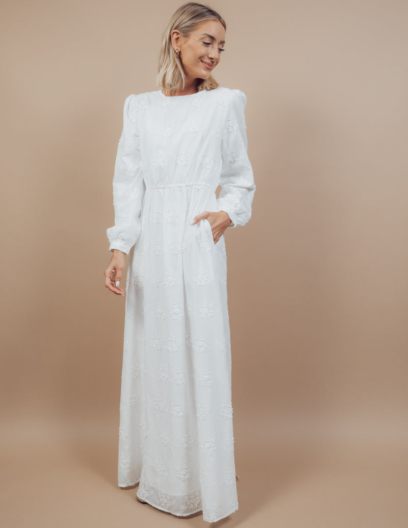 Eleanore Textured Maxi Dress