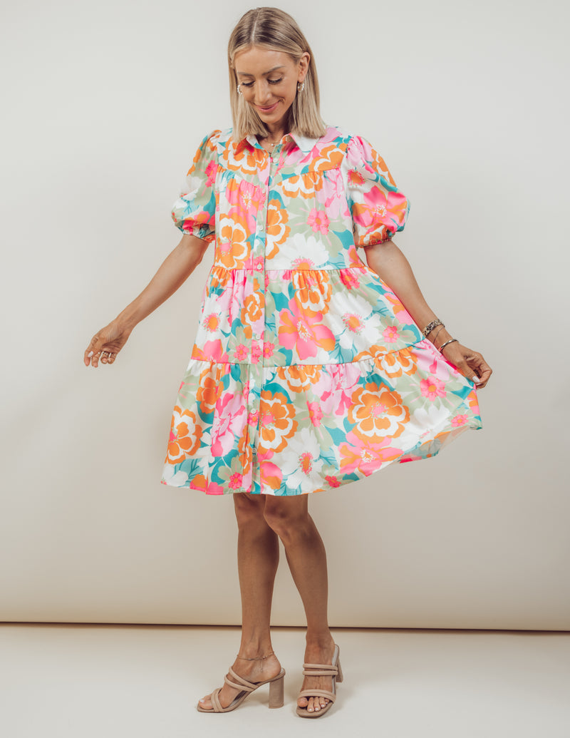 Lynette Floral Dress