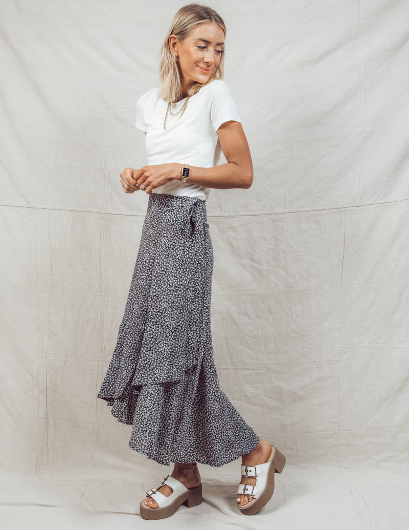 Cara Wrap Skirt