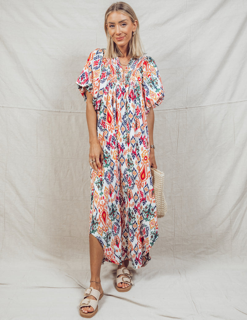 Kyra Printed Dress