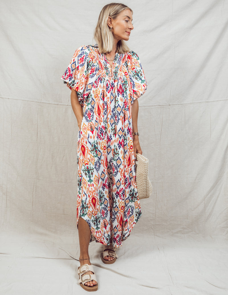 Kyra Printed Dress