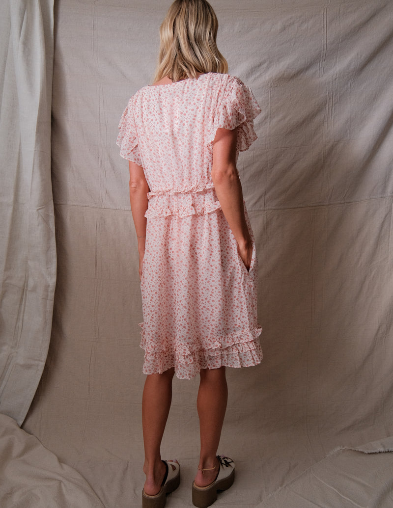 Marianne Ruffle Dress