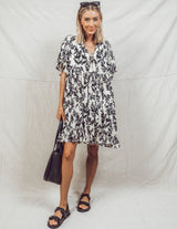 Joanna Printed Dress