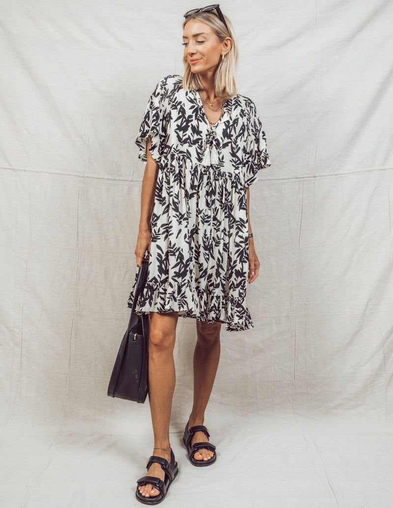 Joanna Printed Dress