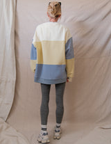 Malibu Beach Colorblock Sweatshirt