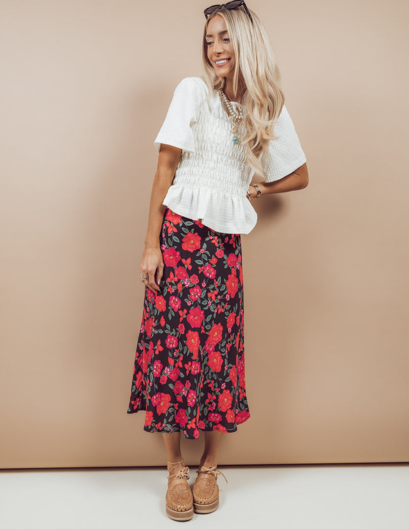 Trent Floral Skirt