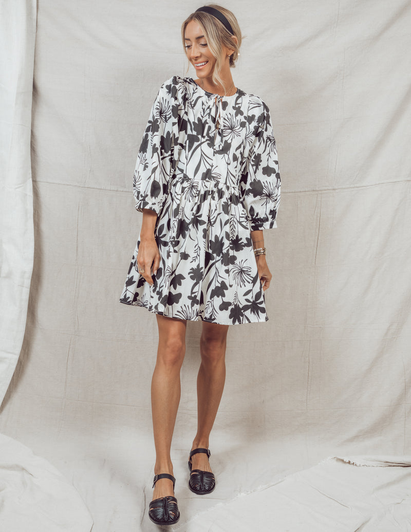 Talia Printed Dress