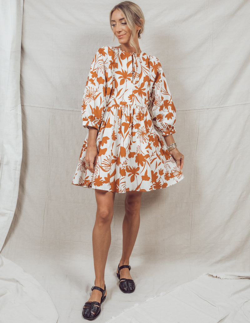 Talia Printed Dress