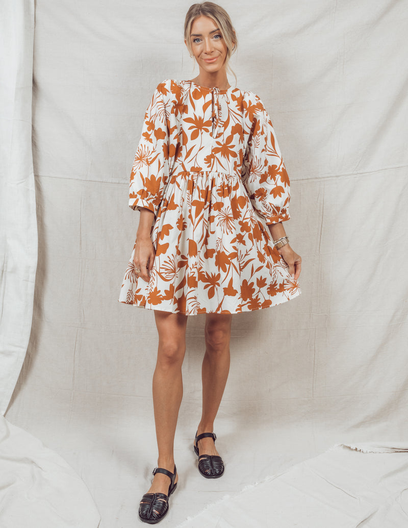 Talia Printed Dress