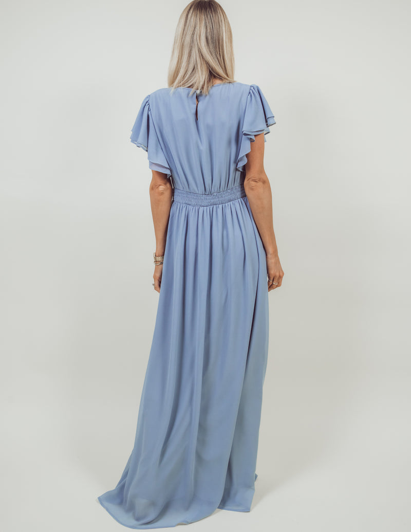 Victoria Chiffon Maxi Dress