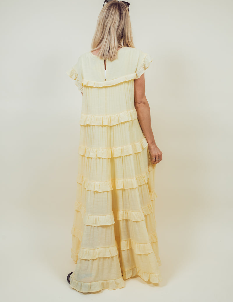 Betty Ruffle Tiered Dress Pre-Order