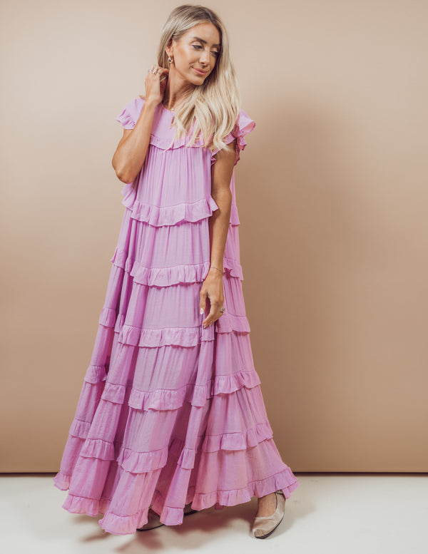 Betty Ruffle Tiered Dress Pre-Order