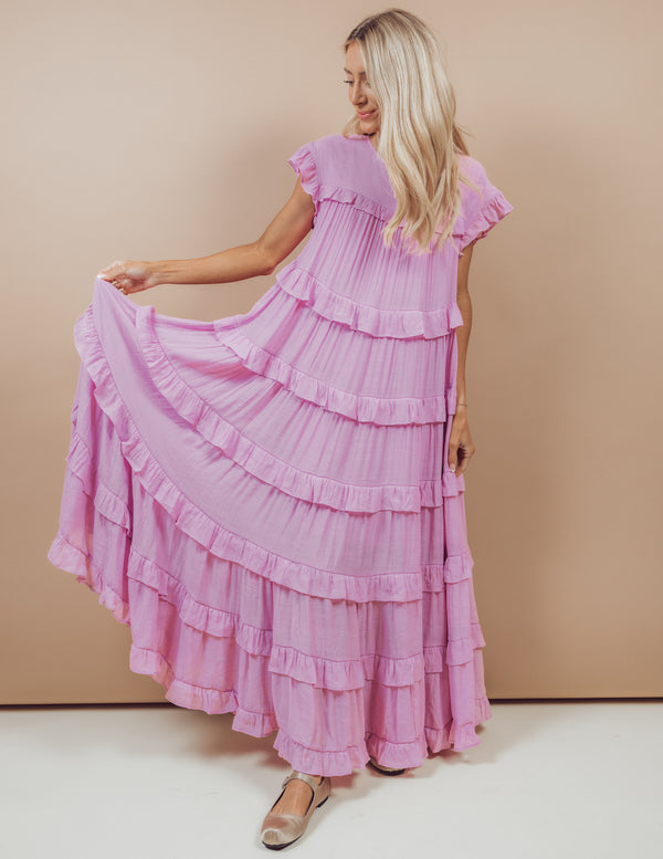 Betty Ruffle Tiered Dress Pre-Order