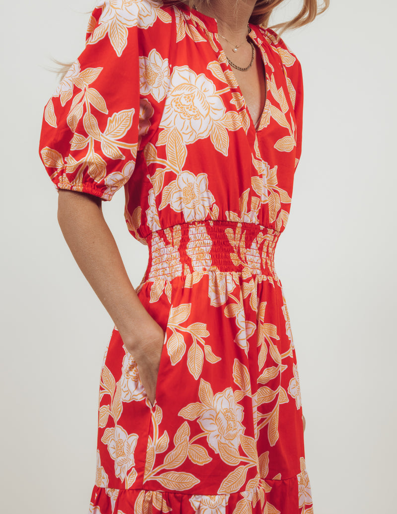 Lilo Tropics Midi Dress