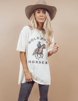 Hold Your Horses Graphic Tee