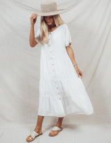 Cris Button Up Dress