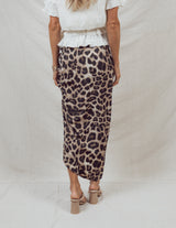 Cami Leopard Skirt