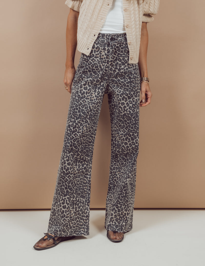 Mia Leopard Printed Pants *RESTOCKING SOON*