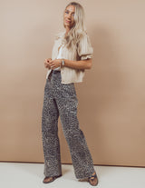 Mia Leopard Printed Pants *RESTOCKING SOON*