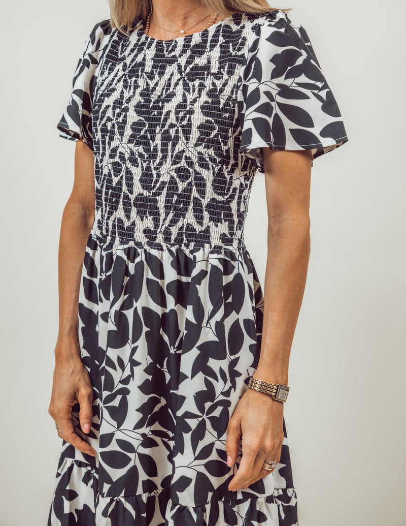 Kayla Printed Dress