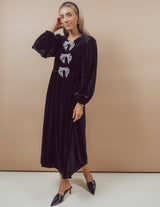 Jena Velvet Midi Dress