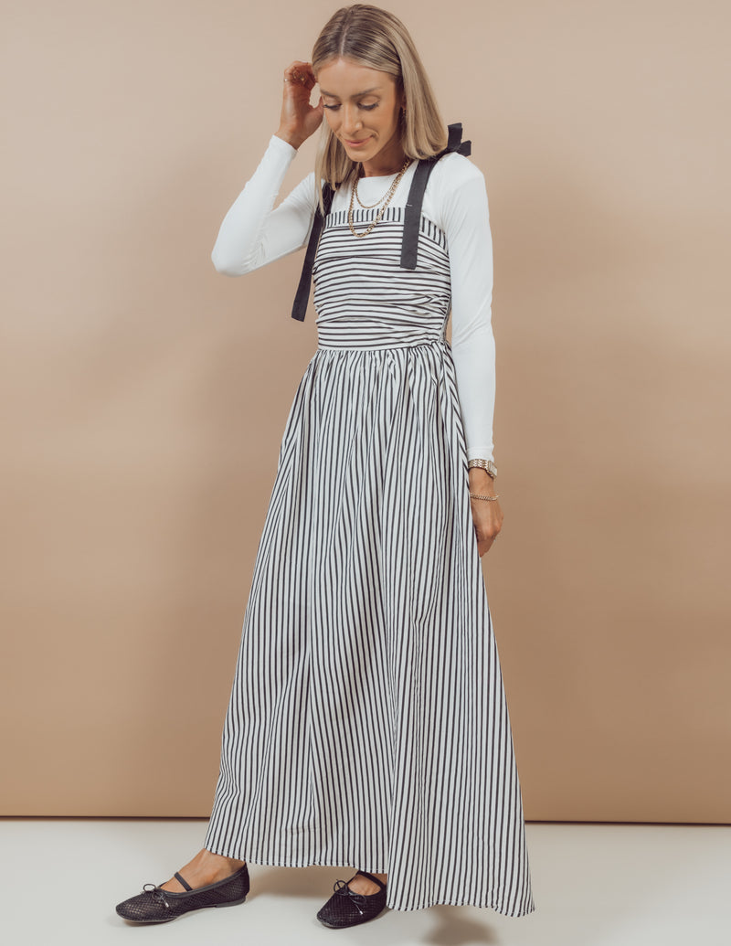 Kristel Striped Dress