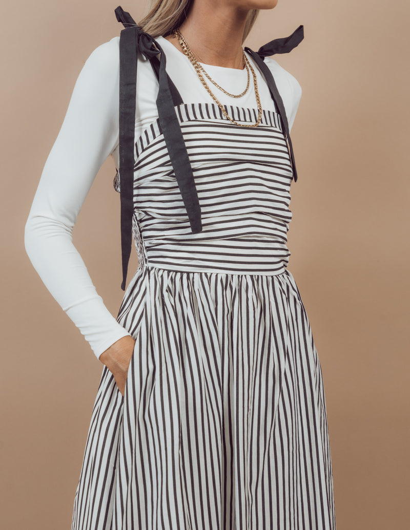 Kristel Striped Dress