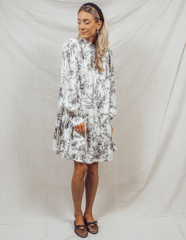 Tonya Floral Printed Dress