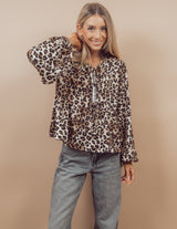 Tay Leopard Top