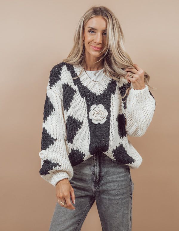 Priscilla Chunky Knit Sweater