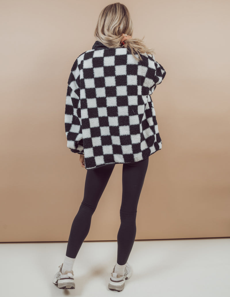 Felix Checkered Fleece Jacket