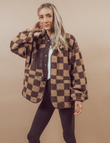 Felix Checkered Fleece Jacket