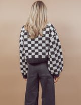 Cosmic Checkered Sweater