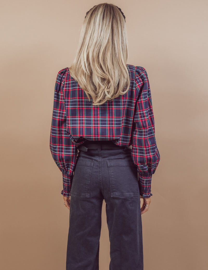 Chapman Plaid Top