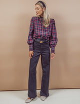 Chapman Plaid Top