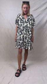 Joanna Printed Dress