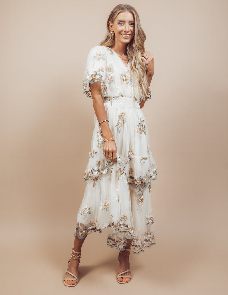 Charmaine Floral Dress